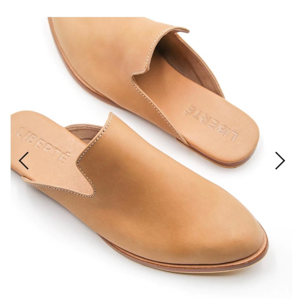 Liberte Leather 
The Modern Mule | cream | size 10 NWT